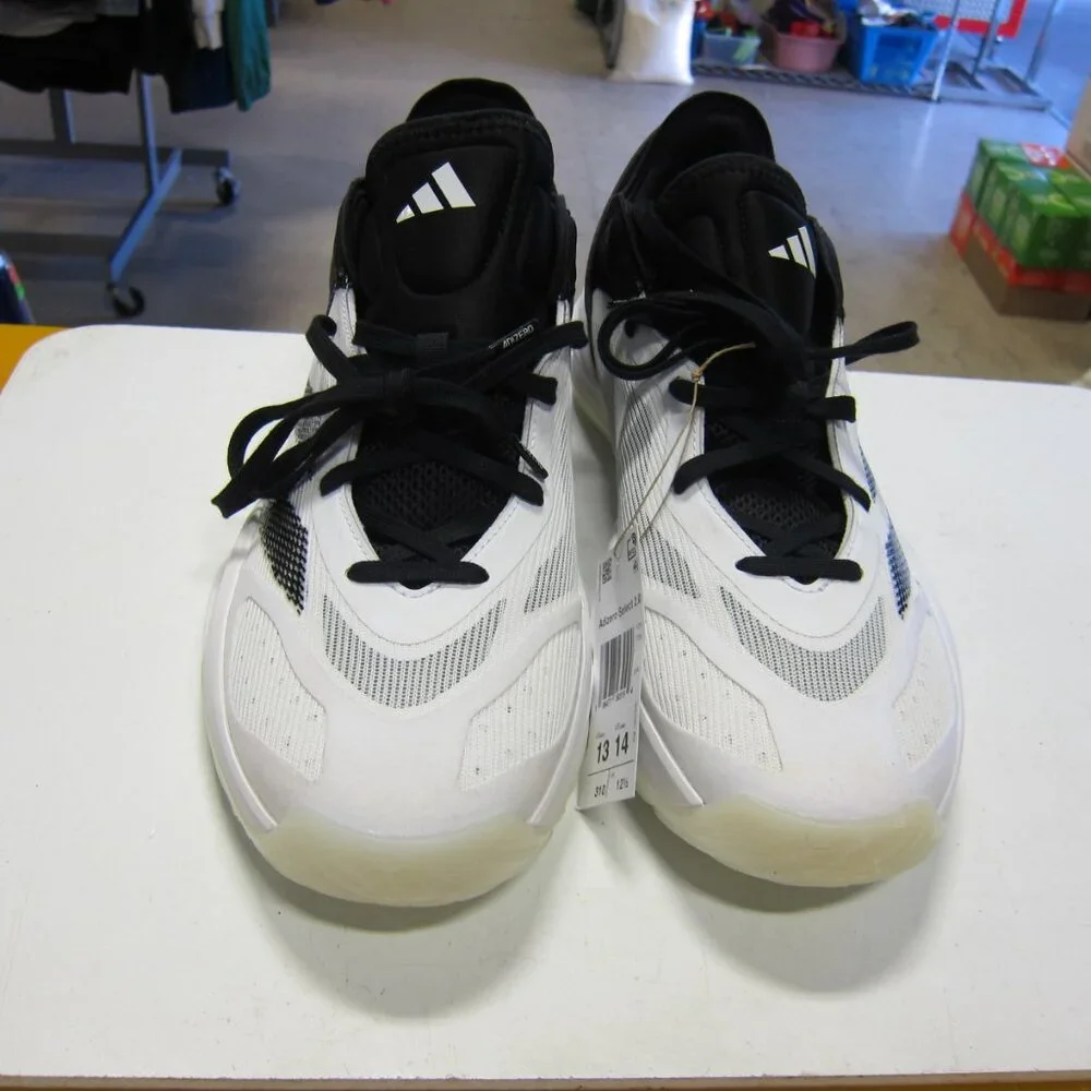 Adidas Adizero Select 2.0 Men's 13 White/Black Athleic Shoes-NWT - Picture 2 of 10